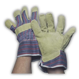 varkenssplitlederen werkhandschoen