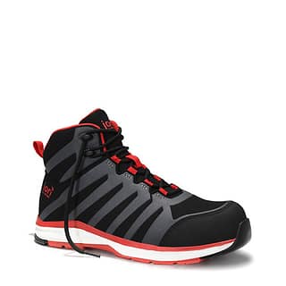 Jori Jo_Rapid Black-Red Mid Esd S3 veiligheidsschoen