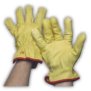 Yellow Star driver werkhandschoen
