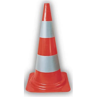 Reflecterende verkeerskegel