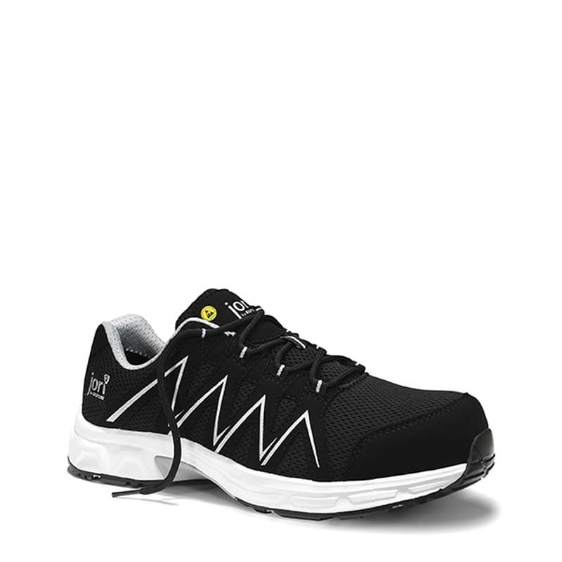 Jo_Speedy Black-Silver Low Esd S1P - Afbeelding 2