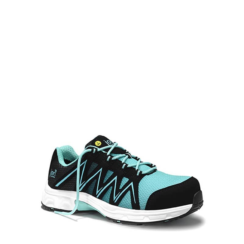 Jo_Speedy Black-Aqua Low Esd S1P - Afbeelding 2