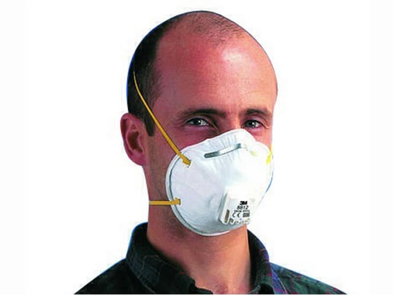 3M 8812 Classic stofmasker FFP1 met ventiel