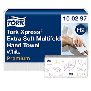 Tork Xpress Extra Soft Multifold 100297 vouwhanddoekjes