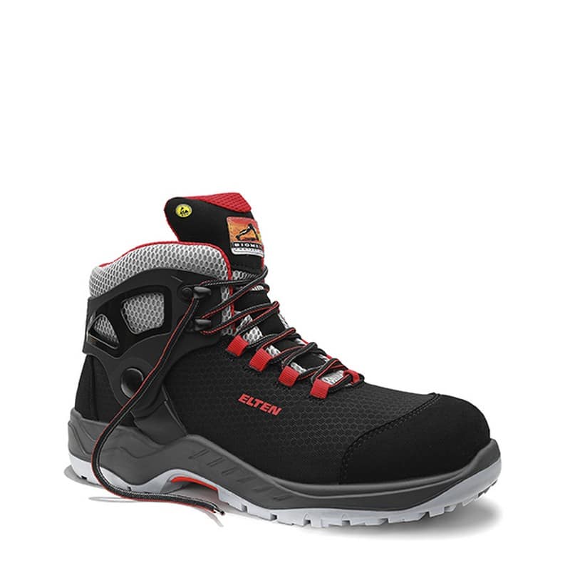 Arturo Black-Red Mid Esd S3 - Afbeelding 2