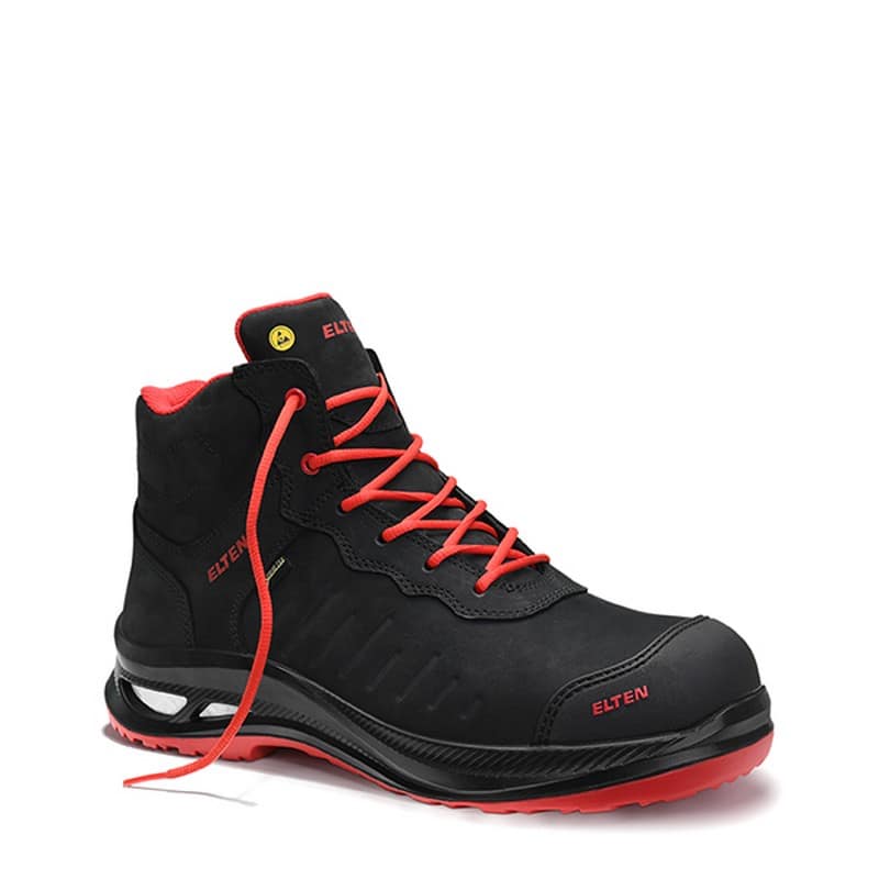 Stewart Xxg Pro Gtx Black-Red Mid Esd S3 Hi Ci