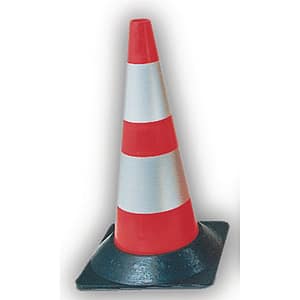 Reflecterende verkeerskegel